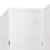 vidaXL Séparation de pièce 6 pièces blanc bois massif Voir les images du produit 6