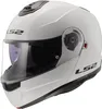 LS2 FF908 Strobe II Solid flip-up prilba, biela, XS (53/54) Náhľad obrázku produktu 16