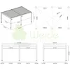 Deluxe Plus Pavillon Terrassenüberdachung Aluminium 4 x 6 M Produktbild-Vorschau 9