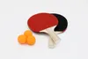 Set na pingpong RULYT®, 2 x raketa, 3 x míč, síťka Náhled obrázku produktu 4