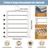 4 Stück Hosenbügel Platzsparend mit 2 Kleidersäcken Produktbild-Vorschau 2