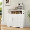 Buffet ProximaX avec 3 tiroirs et 2 portes pour cuisine et Voir les images du produit 2