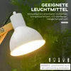 HOMCOM Lampa biurkowa 40W do czytania, regulowana lampa Podgląd zdjęcia produktu 6