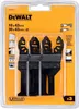DEWALT Multi-Tool Accessory 3 pc set Voir les images du produit 4