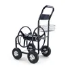 Schlauchwagen Schlauch Handwagen mit Handkurbel Schwarz bis Produktbild-Vorschau 2
