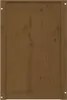 vidaXL Wäschetruhe Honigbraun 44x44x66 cm Massivholz Kiefer Produktbild-Vorschau 6