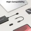 deleyCON USB-C auf USB-A Adapter 2.0 OTG Typ-C Stecker auf Produktbild-Vorschau 5