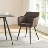 Juego de 2 sillas de comedor "Birmingham" con reposabrazos, Vista previa de la imagen del producto 3