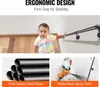 A baby is shown reaching for a black metal handrail mounted on a wall, with images of steel pipes and spray painting below. Anteprima dell’immagine prodotto
