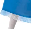 Vestido de cuento de hadas azul para niñas, con delantal, Vista previa de la imagen del producto 7