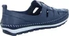 Gemini Damen Slipper Leder Flechtoptik Klettverschluss Produktbild-Vorschau 15