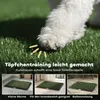 PawHut Hundetoilette 76x50,5cm Hundeklo mit 2 Kunstrasen Produktbild-Vorschau 4