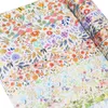 18 roliek Washi maskovacie pásky sada Kvetinová zlatá fólia Náhľad obrázku produktu 5