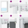 vidaXL zatemňovací roleta zelená 135x130cm šířka látky Náhled obrázku produktu 4