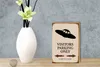 Holzschild Spruch 12x18cm Visitors Parking only Ufo Produktbild-Vorschau 5
