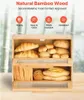 Doppelschichtiger Brotkasten - Brotbox für Küchentheke - Produktbild-Vorschau 4