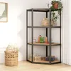 vidaXL Étagère d'angle avec 4 étagères Anthracite Acier & Voir les images du produit 2
