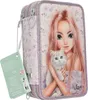 TopModel TOPModel 3 Fach Federtasche BLOOMING KITTY Produktbild-Vorschau 5