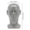 Hlava figuríny, Hlava figuríny, Model mužské hlavy, PVC, Náhled obrázku produktu 6
