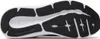 The underside of a black and white athletic shoe. Produktbild-Vorschau