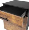 Cassettiera con rotelle Relaxdays, 3 cassetti, raccoglitori Anteprima dell’immagine prodotto 7