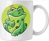 Trendation - Frosch Tasse Grafik Geschenk Lustig Grün Produktbild-Vorschau 1