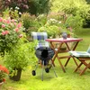 Barbecue sphérique Relaxdays, Ø 53 cm, 2 grilles, Voir les images du produit 2