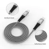 USB-C zu USB-C Kabel 480mbps 60W mit Metall Stecker - Grau Produktbild-Vorschau 3