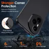 Silikon Hülle für Honor 400 Pro Schutzhülle Matt Schwarz Produktbild-Vorschau 7