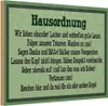 vianmo Holzschild 20x30 cm Hausordnung wir lieben einander Produktbild-Vorschau 1