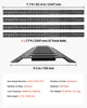 Rails d'arrimage E-Track VEVOR, lot de 4, rails E-Track de Voir les images du produit 7
