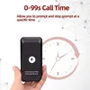 A hand holding a black pager with the number 8 displayed, with a clock graphic in the background. Podgląd zdjęcia produktu