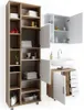 Badmöbel-Set Vicco Ilias Sonoma 3 Teile, mit Hochschrank, Produktbild-Vorschau 7