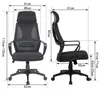 Bürostuhl mit Lordosenstütze im Netzstoff-Design Produktbild-Vorschau 8