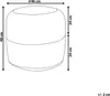 A diagram showing the dimensions of a pouf. Náhled obrázku produktu