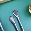 Bombilla łyżeczka łyżka z filtrem do yerba mate stal Podgląd zdjęcia produktu 8