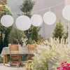 Solar Lampion weiß - Regenfeste Solarlampe - Hochzeit Fest Produktbild-Vorschau 4