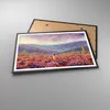 Gerahmtes Poster - Schwarzer Rahmen - Feld Frau Landschaft Produktbild-Vorschau 3