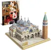 DANTE Cubic Fun Puzzle 3D Wenec.PlacśwMarka 09803 Anteprima dell’immagine prodotto 5