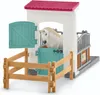 Box with Thoroughbred English Stallion. Schleich Stable Anteprima dell’immagine prodotto 4