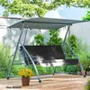 Outsunny Auflagen-Set für Hollywoodschaukel 170 cm Produktbild-Vorschau 9