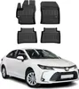 2019-2024 Toyota Corolla Sedan podlahové rohože TPE Black 4 Náhľad obrázku produktu 1