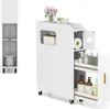 Scaffale da bagno stretto da 16 cm, carrello per il bagno Anteprima dell’immagine prodotto 1