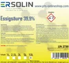 Essigsäure 39,9% 5 L Entkalker Reiniger technische Qualität Produktbild-Vorschau 2