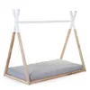 Tipi Kinderbett Rahmen Nat/Weiss 70X140 Produktbild-Vorschau 5