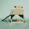 OutdoorToys Spielturm Freja aus Holz in Grün Dunkelgrün, Produktbild-Vorschau 3