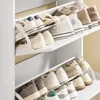 SoBuy Szafka na buty Wysoka szafka Biały Nowoczesny Podgląd zdjęcia produktu 5