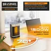 Brandson ohrievač s ventilátorom, úspora energie, keramický Náhľad obrázku produktu 3