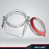 WELLGRO Einmachgläser mit Bügelverschluss eckig 314ml - Produktbild-Vorschau 4