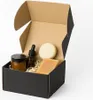 A black box containing personal care items. Podgląd zdjęcia produktu